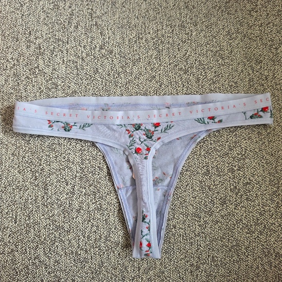 Victoria's Secret Stretch Cotton Thong Panty - Small - Picture 2 of 6